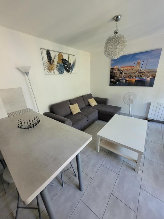 Collioure Tres Bel Appart A 150 Metres Des Plages Avec Jardin Prive Et Parking Dans Residence Securisee Exterior foto