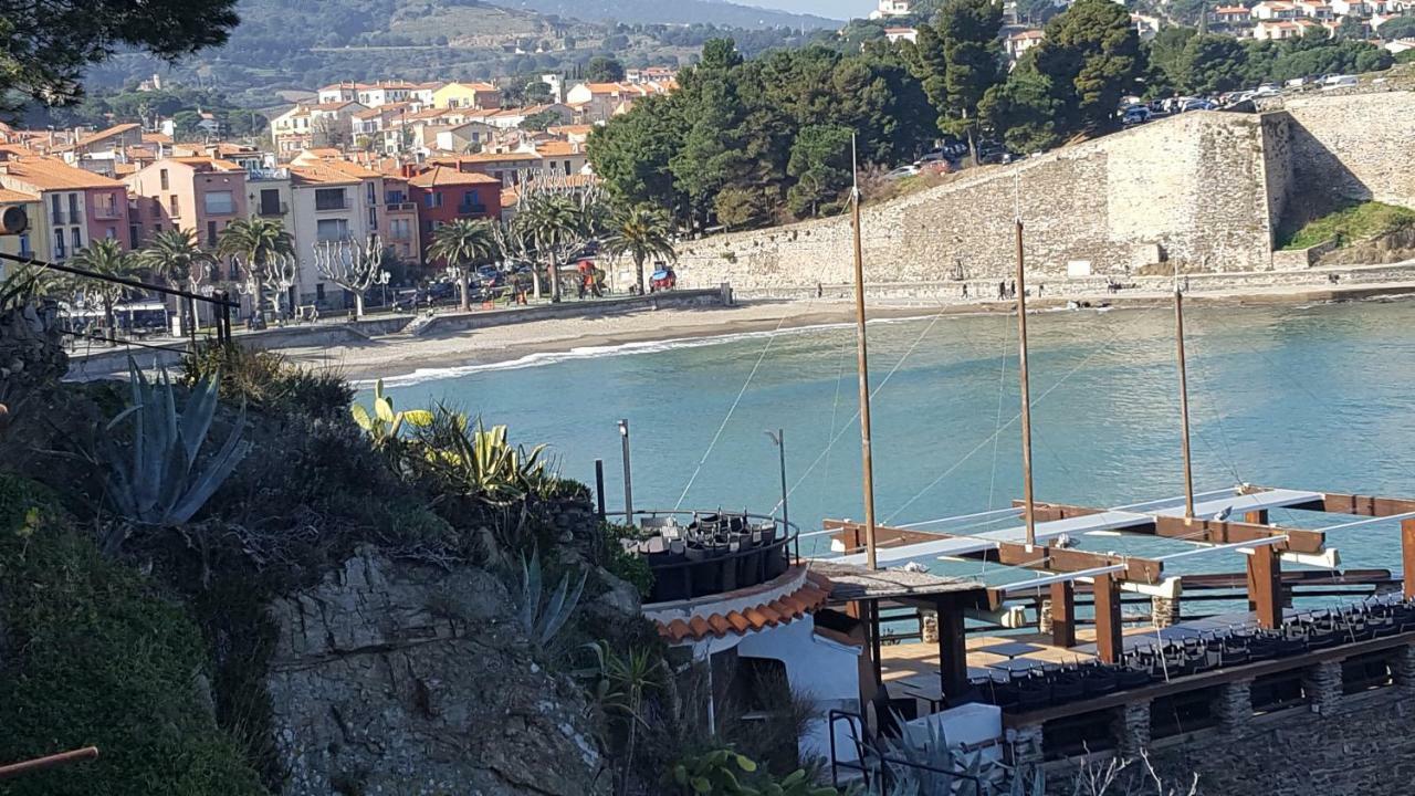 Collioure Tres Bel Appart A 150 Metres Des Plages Avec Jardin Prive Et Parking Dans Residence Securisee Exterior foto
